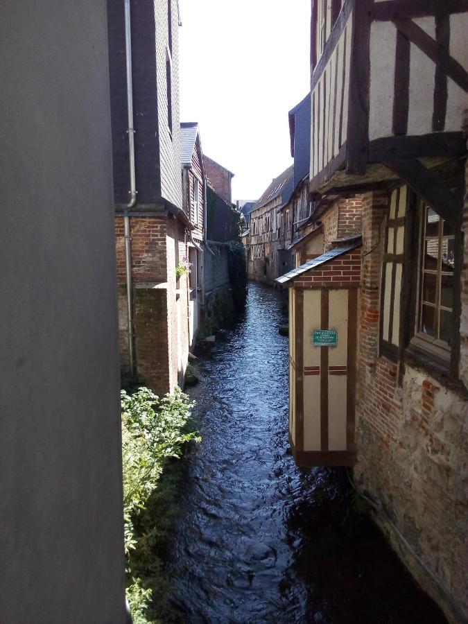 Chambre Dans Le Centre Historique Pont-Audemer Zewnętrze zdjęcie